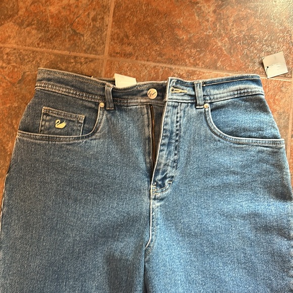 NWT NEW GLORIA VANDER BLUE JEANS 12 S women’s comf lycra! - Picture 4 of 6